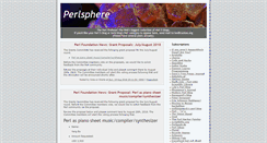 Desktop Screenshot of perlsphere.net